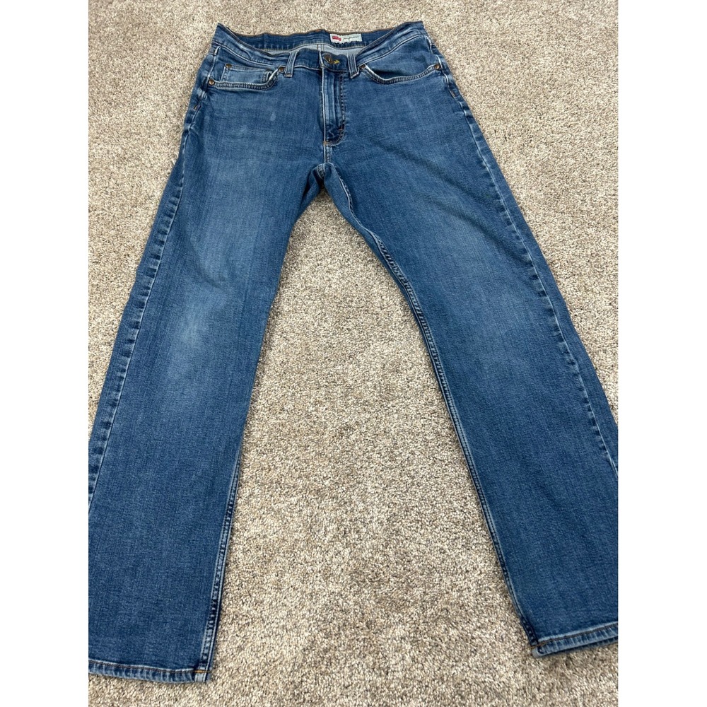 Wrangler Relaxed Bootcut Jeans Medium Wash Denim 32x32 #0866